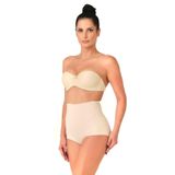 Cecimer 1 Beden Küçülten Lazer Kesim Slip Korse 2708 Ten, Bej, S