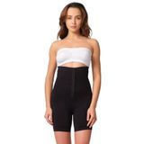 Cecimer 1 Beden Küçülten Önden Agraflı Sea.mless Paçalı Boxer Korse, Turuncu, 2XL