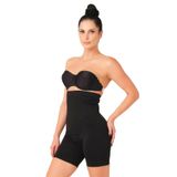 Cecimer 1 Beden Küçülten Seamless Uzun Paça Boxer Korse 2007 Siyah, Turuncu, 2XL