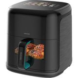 Cecofry Advance Double Fritöz, 9 Litre, 2850 W, Kompakt, Dijital ve Yağsız, Çift Sıcaklıklı Iki Sepet, Perfectcook Teknolojisi