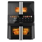 Cecofry DuoLevel 10000 Pencereli Airfryer 10 L Yağsız Fritöz – Dikey Çift Hazne, 2000W