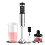 Cecotec 1100W El Blender Seti | Titanyum Bıçak, Buz Kırma, Smoothie, Doğrayıcı ve Çırpıcı