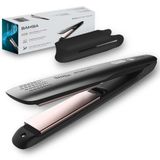 Cecotec Bamba RitualCare 890 Titanium Saç Düzleştirici, Titanyum Plakalar, 140-200°C Isı Ayarı, Otomatik Kapanma, 3 m Kablo, Silikon Plaka Koruyucu