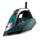 Cecotec ForceTitanium 450 buharlı ütü, 2600 W, buhar çıkışı 180 g/dak, TitaniumSlide taban, sürekli buhar 45 g/dak, kireç önleyici, sızdırmaz, kendiliğinden temizlenir, 400 ml
