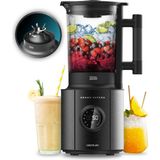 Cecotec Stand Mikser Grand Katana 2700MAX Total Destroy Screen B. Maksimum Güç 2700 W, Dijital Ekran, Siyah Titanyum Kaplamalı 8 Bıçaklı Bıçak, 1,8 L Cam Dökücü
