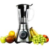 Cecotec Stand Mikseri Power Black Titanium 2000MAX Perfectmix. 2000W Maksimum Güç, Siyah Titanyum Kaplı Bıçak, 1,8l, Smoothie Filtresi, Paslanmaz Çelik Kaplama