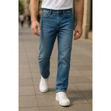 Cedy Denim C336 Yüksek Bel Açık Mavi Erkek Jean Pantolon