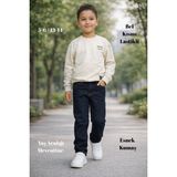 Cedy Denım - Erkek Çocuk Yüksek Bel Regularfit Esnek Jean Pantolon C800 - 7 - 8 Yaş - 0-Lacivert - --