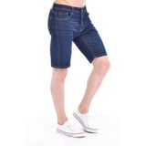 Cedy Denım Erkek Gönen Lacivert Kot Şort Slim Fit Jean Şort C342 - 30