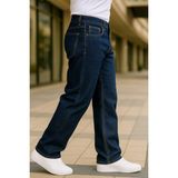 Cedy Denim Erkek Kot Pantolon Marcus Hunter Baggy Bol ve Salaş Moda C346 - Lacivert - 31 / 32