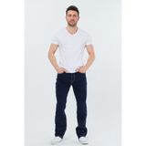 Cedy Denim Erkek Kot Pantolon Marcus Hunter Baggy Bol ve Salaş Moda C346 - Lacivert - 38 / 32