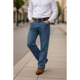 Cedy Denim Erkek Kot Pantolon Marcus Hunter Baggy Bol ve Salaş Moda C346 - Mavi - 32 / 32