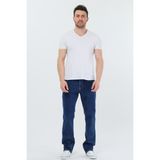 Cedy Denim Erkek Kot Pantolon Marcus Hunter Baggy Bol ve Salaş Moda C346 - Mavi - 36 / 32