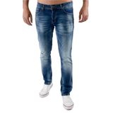 CEDY DENIM Erkek Mavi Kot Pantolon Slim Fit Jean - C323