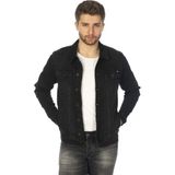 Cedy Denım Erkek Slim Fit Kot Mont - C307 - Gri - Dropsuz