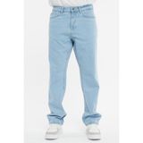 Cedy Denim Erkek Yüksek Bel Bol Kesim Baggy Loose Fit Jean PANTOLON-C352 - 32 - 32 - Buz Mavisi