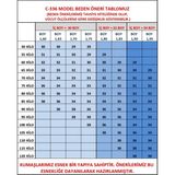 Cedy Denım Erkek Yüksel Bel Bol Kesim Boru Paça Kot Pantolon Reguler Fit Jean C336 - 29 / 32 - Lacivert