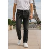 Cedy Denım Erkek Yüksel Bel Boru Paça Kot Pantolon Reguler Fit Jean C336 - 30 - 32 - Antrasit