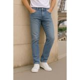 Cedy Denım Slim Fit Erkek Jean Dar Paça Kot Pantolon C300 - Açık Mavi - 34 / 32