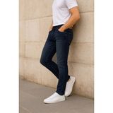Cedy Denım Slim Fit Erkek Jean Dar Paça Kot Pantolon C300 - Koyu Lacivert - 30 / 32