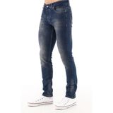 Cedy Denım Slim Fit Erkek Jean Dar Paça Kot Pantolon C300 - Mavi - 30 / 32