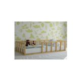 Ceestore Ahşap Montessori Yatak Bebek Beşik Çocuk Karyolası 90X190