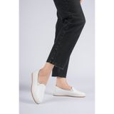 Cefi Shoes Milan Hakiki Deri Kadın Babet Comfort Yumuşak Taban Günlük Şık Ayakkabı