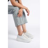 Cefi Shoes Paris Hakiki Deri Kadın Sneaker Comfort Yumuşak Günlük Spor Ayakkabı