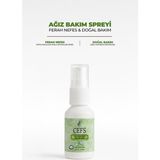 Cefs Nane Aromalı Ağız Kokusu Önleyici Sprey 30 ml Ekstra Ferah Nefes Sağlayan