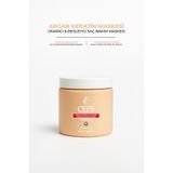cefs Saç Maskesi Keratin Besleyici Onarıcı & Güçlendirici Yogun Nemlendirme Bakım Mask 500 ML