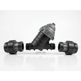 Cegel Ziraat Damlama Sulama Filtresi 20 mm (1/2") Y Tipi + 2 Adet Maşon Bağlantı Seti