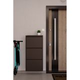Ceha 3'lü Metal Ayakkabılık - Kahverengi K.AYK-3 /AB8317 Kahverengi