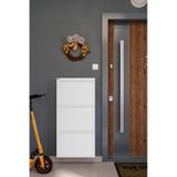 Ceha 3'lü Metal Ayakkabılık - Kar Beyaz K.AYK-3/AB9003 Beyaz