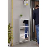 Ceha 3'lü Metal Ayakkabılık Kar Beyaz/Aynalı K.AYK-3/A/P9003