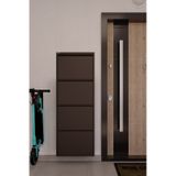Ceha 4'lü Metal Ayakkabılık - Kahverengi K.AYK-4 /AB8317 Kahverengi