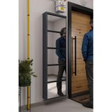 Ceha 5'li Metal Ayakkabılık - Antrasit/aynalı K.AYK-5/A/P7024