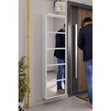 Ceha 5'li Metal Ayakkabılık - Kar Beyaz/aynalı