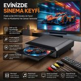 Ceihoit DVD Oynatıcı "eski Dvd'lerinizi 1080P ile Daha Net Izleyin" - Siyah