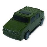Çek Bırak Arabalar 10 Cm - Yeşil Çift Kabin Pick-Up - 1 Adet