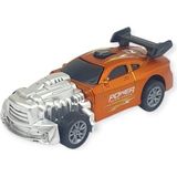 Çek Bırak Metal Küçük Arabalar 8 Cm - Sh40031 - Turuncu
