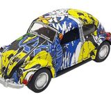 Çek Bırak Metal Retro Vosvos Araba - 6636-18t