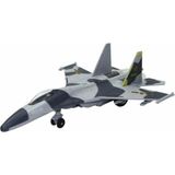 Çek Bırak Metal Uçak Sesli Işıklı 22 cm - Gri (Lisinya)