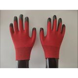 Cek Eldiven Ps3 Polyester Nitril Kaplama no.10/12 adet - Kırmızı - Siyah - XL