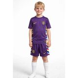 Ceka Çocuk Futbol Forma Şort Takımı Mor Renkli Desenli Spor Set - 152 cm