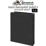 Cekar Store 4 Halkalı Klasör 1 Adet A5 Pvc Öğrenci ve Ofis Tipi Evrak Sunum Klasörü Iç Cepli Otomatik Mekanizmalı Büro Okul Arşivle Siyah - 41 Delft Blue