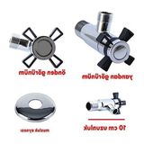 Cekar Store Aç Kapa 4 Kollu Taharet Musluğu Ara Musluk Cross 0010