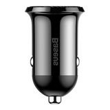Cekar Store Baseus Grain Pro 4.8A Araç Şarjı Siyah