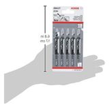 Cekar Store Bosch - Hızlı Kesim Serisi Ahşap Için T 144 D Dekupaj Testeresi Bıçağı - 5'li Paket [enerji Sınıfı A]