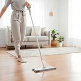 Cekar Store Deconox Yeni Nesil Mandallı Sprey Mop - Dahili Su Hazneli, Tüm Bezlerle Uyumlu Kompakt Mikrofiber Temizlik Seti
