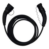 Cekar Store Hims 11KW Tip 2 Premium Elektrikli Araç Şarj Kablosu 5 Metre - Siyah, IP54 Suya Dayanıklı, Tüm Elektrikli Araçlarla Uyumlu